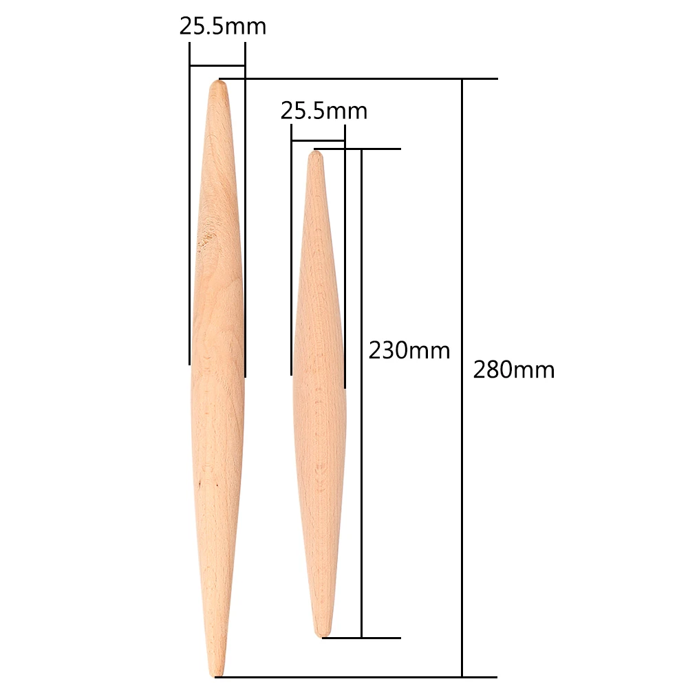 23 см/28 см Скалка дерево помадка торт тесто ролик антипригарный инструмент для приготовления пищи гаджеты паста клецки кожи производитель двойной наконечник