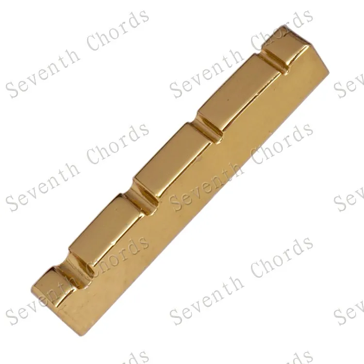 Four strings electric bass brass upper string bridge metal nutstring