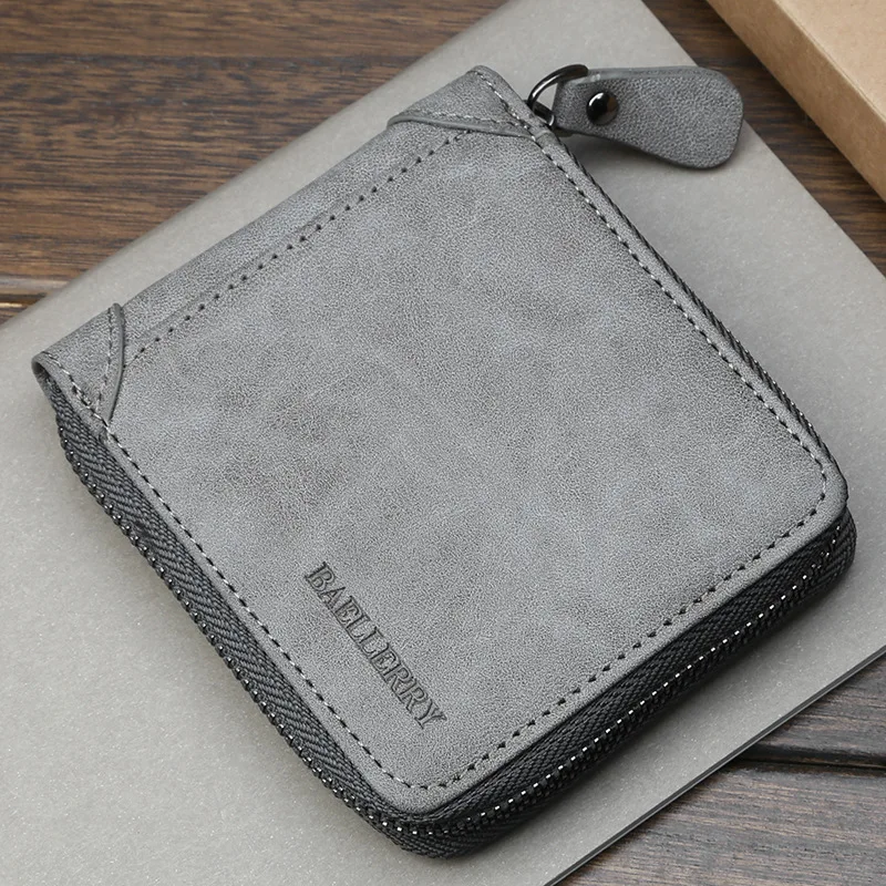 

Baellerry Short Thin Slim Men Wallet Male Purse Cuzdan Small For Card Baellery Money Bag Portomonee Walet Vallet Kashelek Klachi
