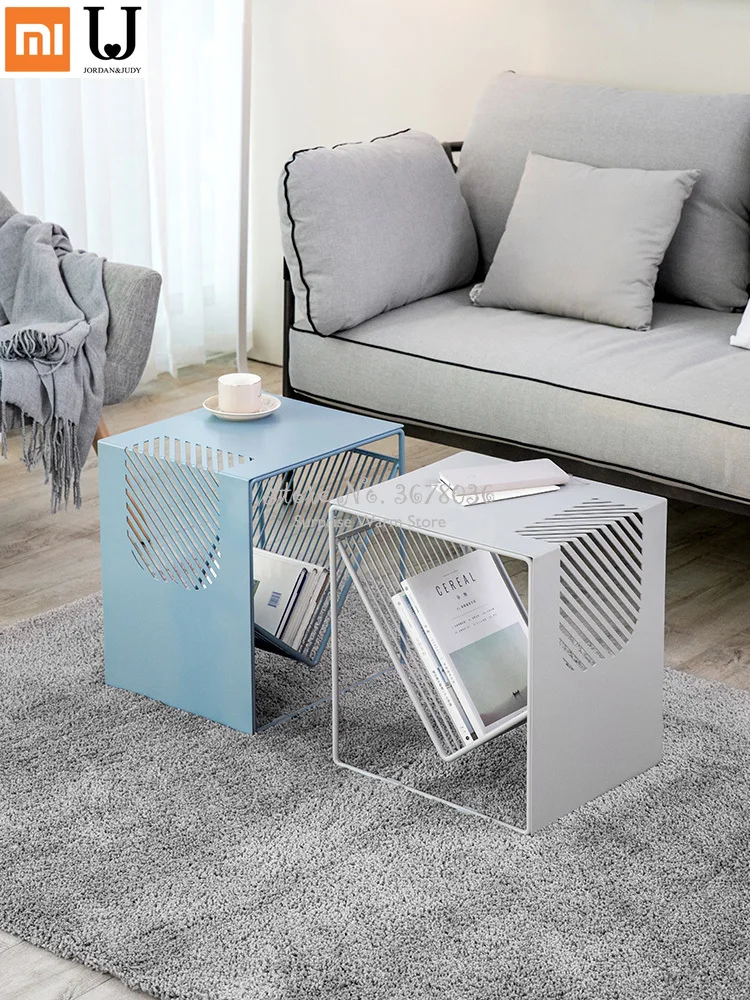 

Smart Home Xiaomi Wrought Iron Living Room Home Square Coffee Table Modern Minimalist Creative Mini Stable And Durable