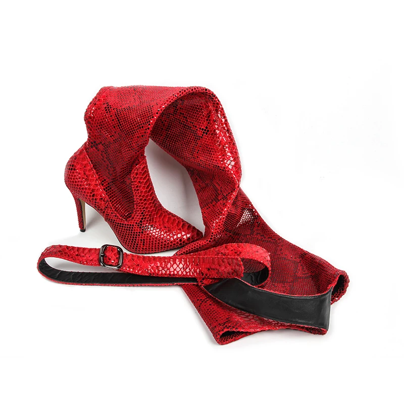 2019 New Fetish Shoes Women Extreme Long Waist Botas Sexy Thin High Heels Spring/autumn Rihanna Crotch Thigh High Boots