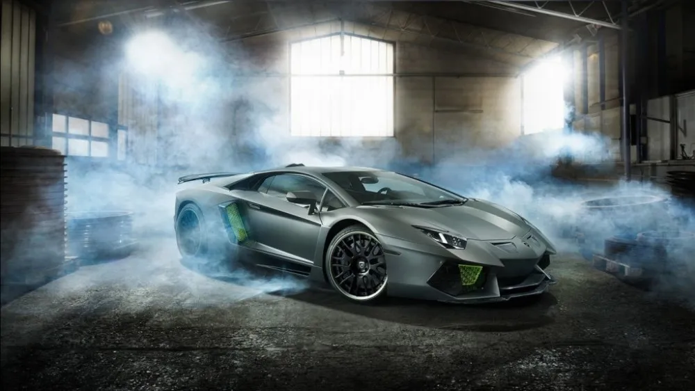 24x36 inch Lamborghini Aventador Supercar Silk Wall Art Poster Print