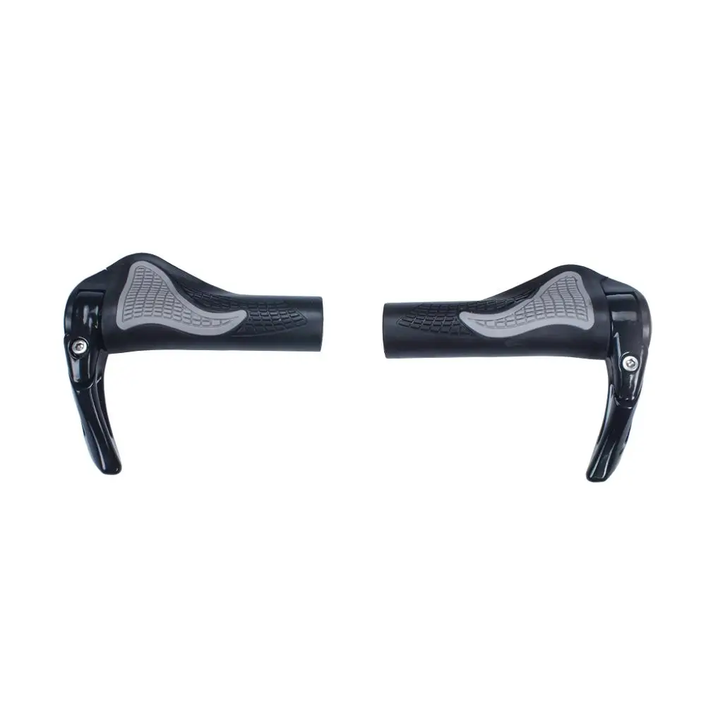 1 Pair Cycling Mountain Bike Bicycle MTB Handlebar Rubber Anti-slip Handle Grips (4)