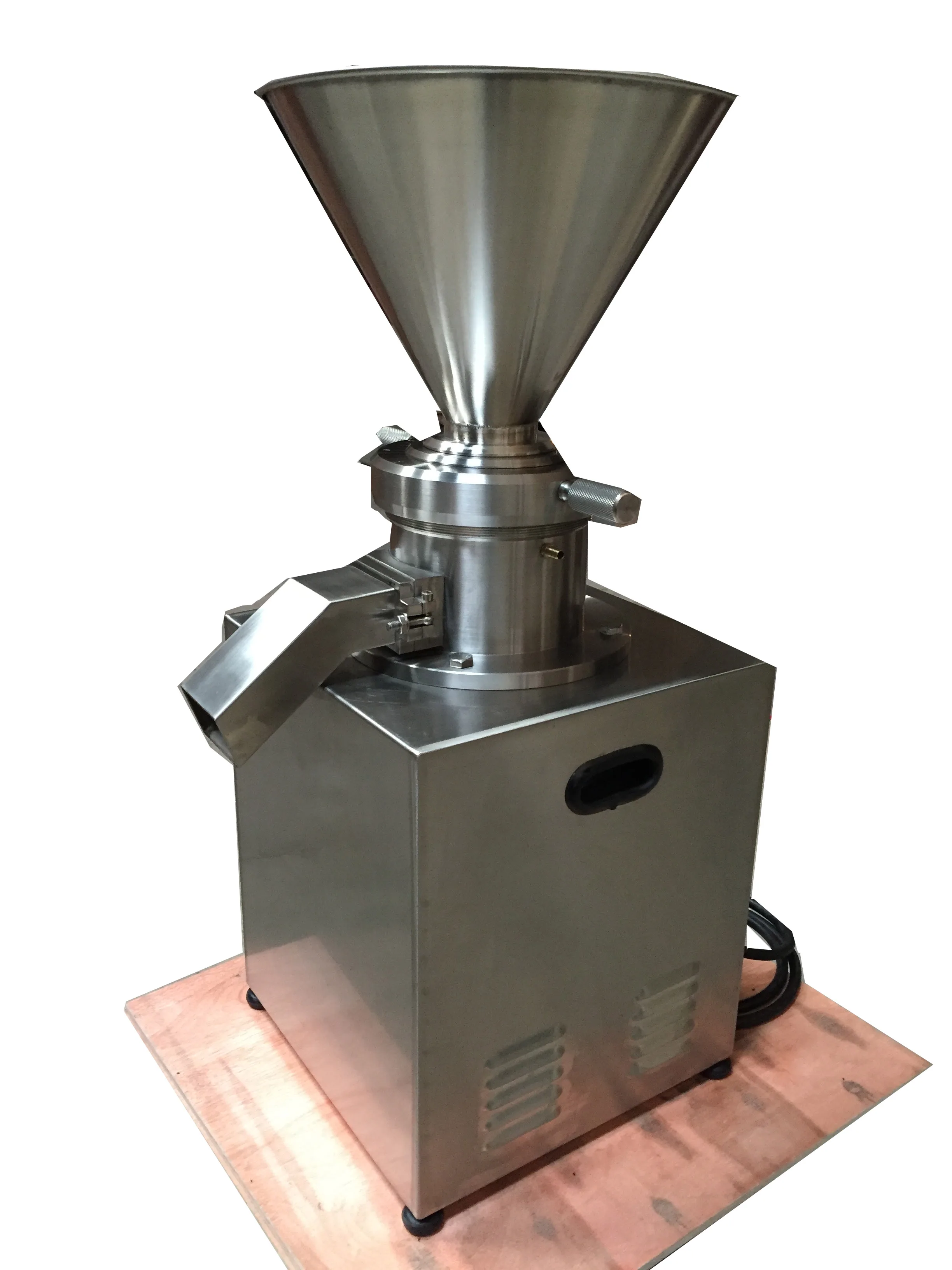 

4KW peanut butter maker machine JMC80 colloid mill paste processing equipment
