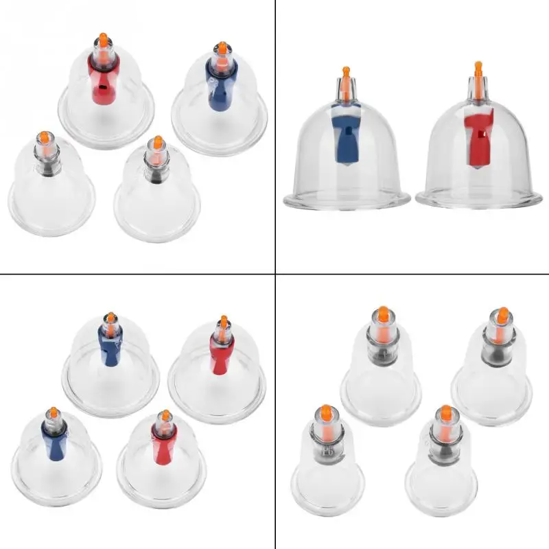 12PCs U-shape Body Suction Cups Chinese Vacuum Cupping Set Body Lymph Drainage Massage Slimming Cupping Therapy Acupuncture Kits 12PCs U-shape Body Suction Cups Chinese Vacuum Cupping Set Body Lymph Drainage Massage Slimming Cupping Therapy Acupuncture Kits