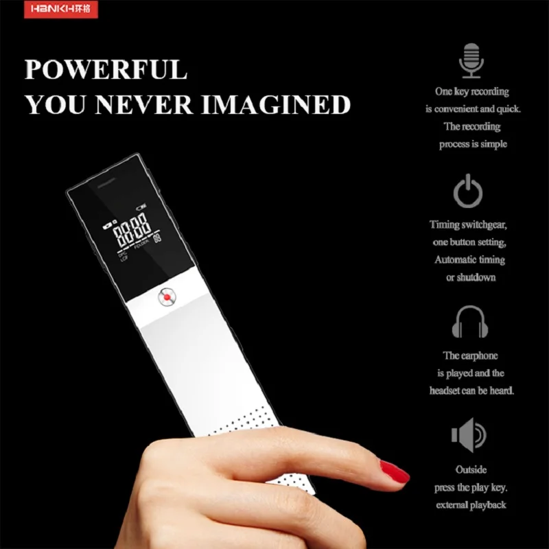 

Wholesale Multi-Function High-Quality Remote Noise Reduction Recorder Voice-Activated External Professional HD Recorder