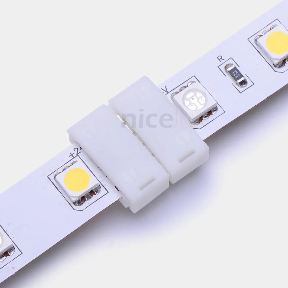 5 шт. коннектор для светодиодной ленты контактов 12 мм 5050|rgbw led strip connector|led connectorstrip