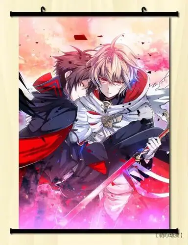 Аниме постер Owari no Seraph настенная прокрутка печатная картина домашний декор