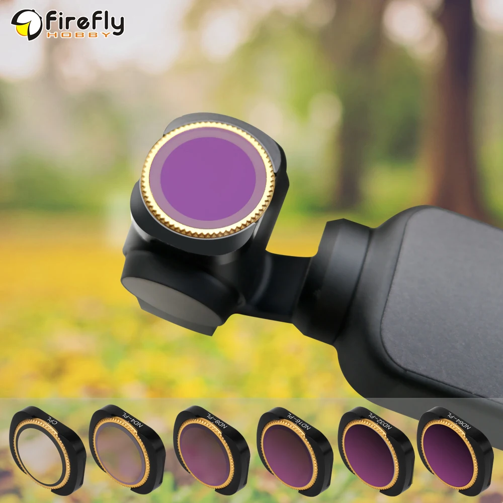 

Sunnylife Gimbal Camera Lens Filter MCUV Adjustable CPL NDPL ND64-PL ND32-PL ND4 ND8 Filter for DJI OSMO POCKET Accessory