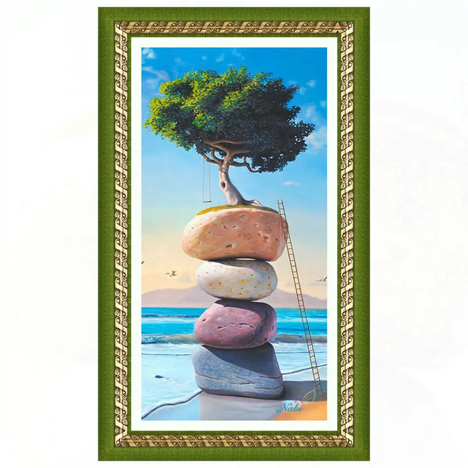 

Square diamond mosaic painting diamond embroidery cross stitch Landscape - 5d diy full rhinestones icons set 339EE