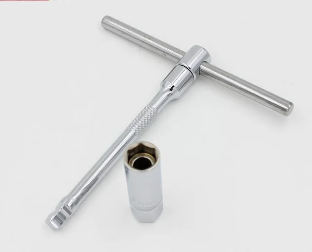 3/8" 16mm spark plug socket wrench spanner extension rod