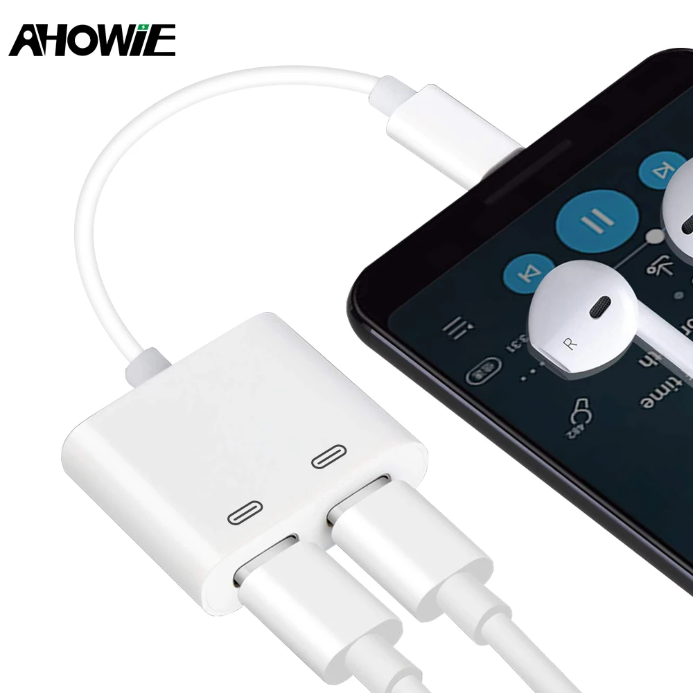 Ahowie Тип usb C до 3 5 мм Aux аудио для huawei P20 Pro Коврики 20 зарядки кабеля конвертер samsung S9