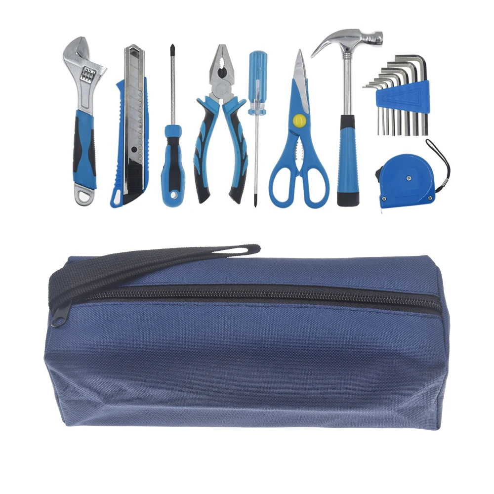 

600D Oxford Cloth Waterproof Hand Tool Bag Utility Storage Bags Makeup Painting Electrician Car Tool Organizer Pouch Bag Case