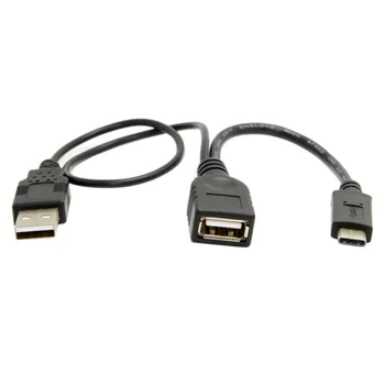 

CYDZ CYDZ USB-C Type-C USB 3.1 to USB 2.0 Female OTG Data Cable with Power for Cell Phone & New Laptop Pro