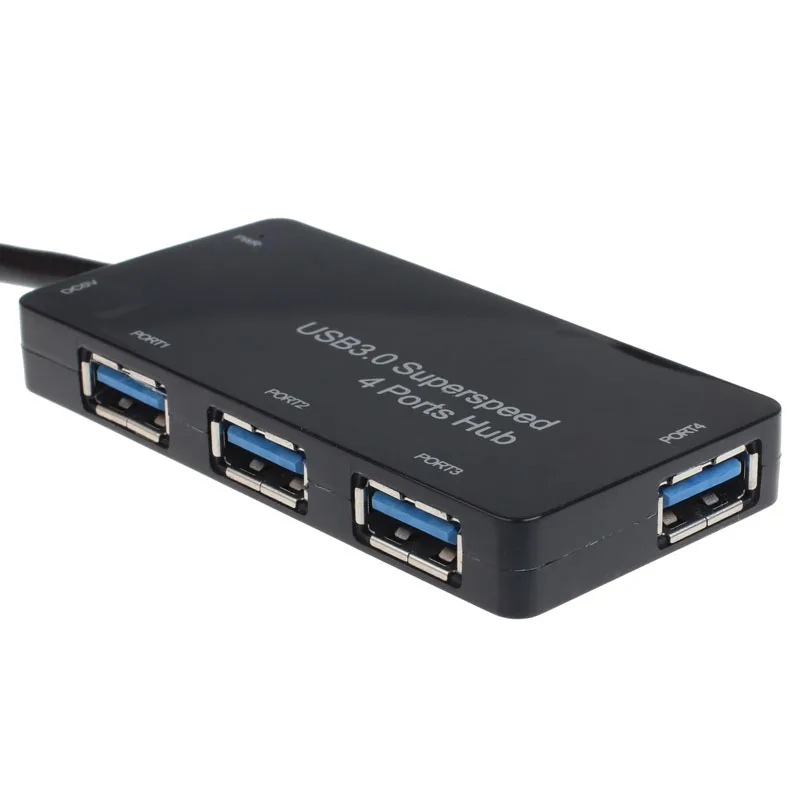 CARPRIE на солнечных батареях USB 3,0 4-Порты и разъёмы SuperSpeed компактный концентратор адаптер для ПК ноутбука Mac