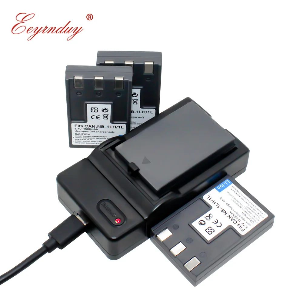 

4pcs NB-1LH NB-1L NB1L NB1LH Camera Battery Charger set For Canon Camera IXUS 300 300a 320 330 400 430 500 V2 V3