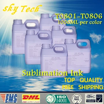 

Sublimation ink suit for Epson T0801 T0802 T0803 T0804 T0805 T0806,suit for Epson R265 R360 R285 RX585 RX685 P50 PX50 PX650 etc