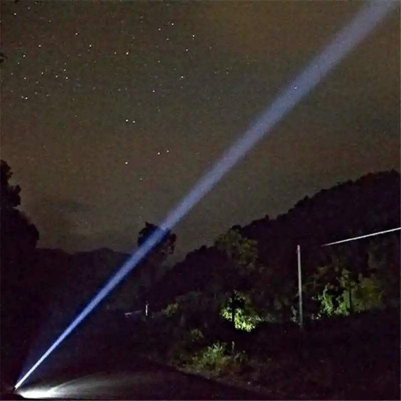 PROBE SHINY X800 Zoomable XML T6 LED Tactical Flashlight+18650 Battery+Charger+Case powerful led flashlight #3o4 (8)
