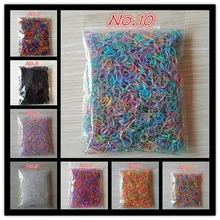 About 1000pcs bag small package 2015 New Child Baby TPU Hair Holders Rubber Bands Elastics Girl