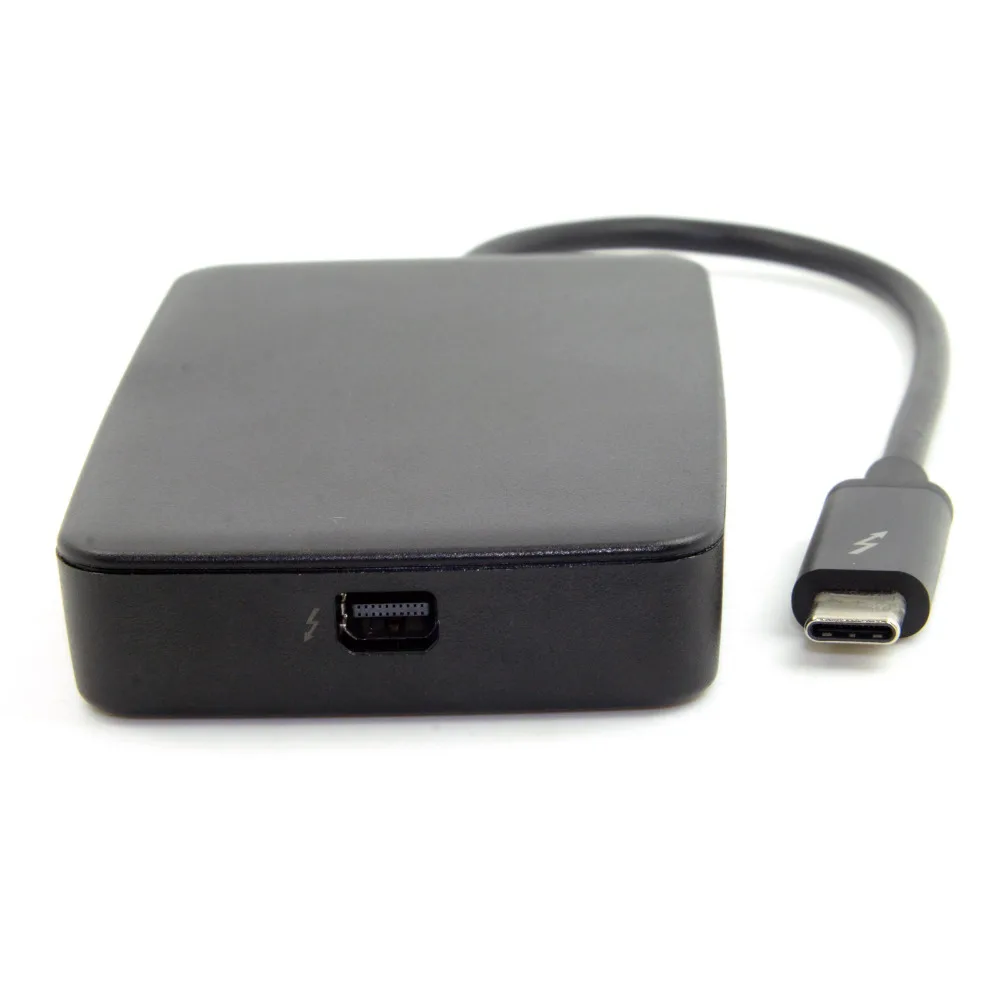 

10pcs/lot Cablecc 40Gbps Thunderbolt 3 USB-C Port to Thunderbolt 2 Mini DisplayPort Adapter for Display MC914