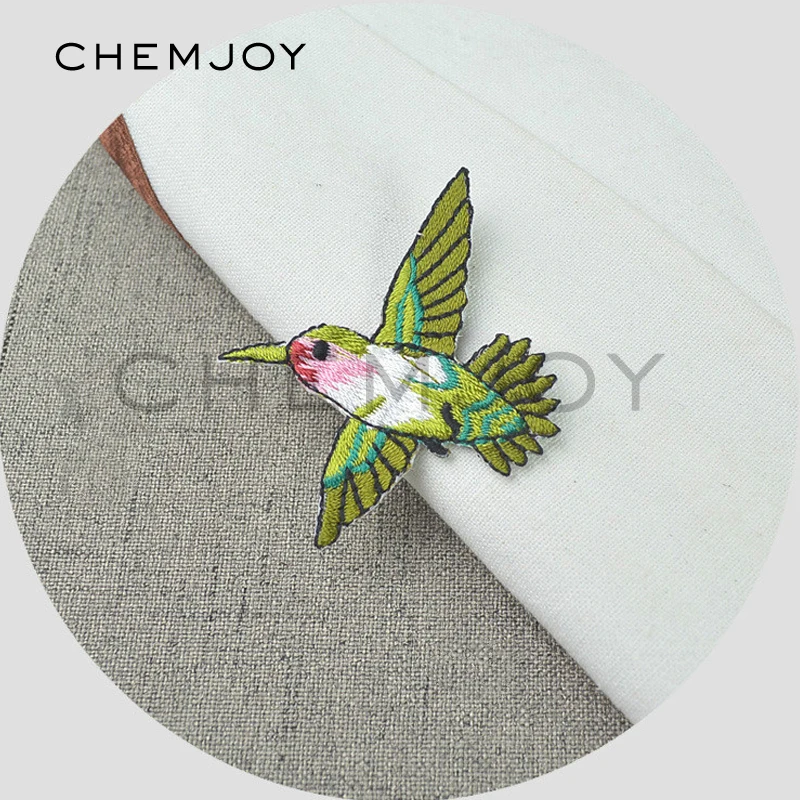 

1Pcs Little Bird Delicate Embroidered Patch for Clothing Iron on Sew Applique Cute Patch Fabric Badge DIY Apparel Accessories