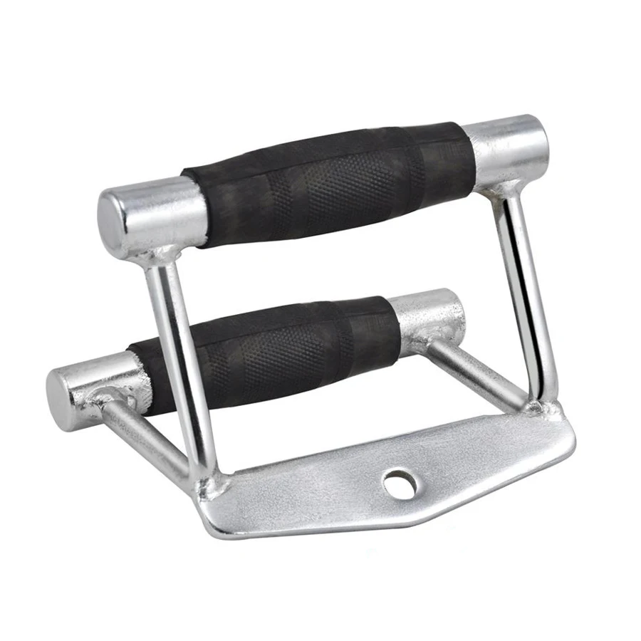 Gym Single Stirrup Crossover Bar Cable Attachment Home Gym Workout