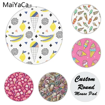 

MaiYaCa Non Slip PC Cone Customized laptop Gaming mouse pad Size for 200x200x2mm and 220x220x2mm Round Mousemats