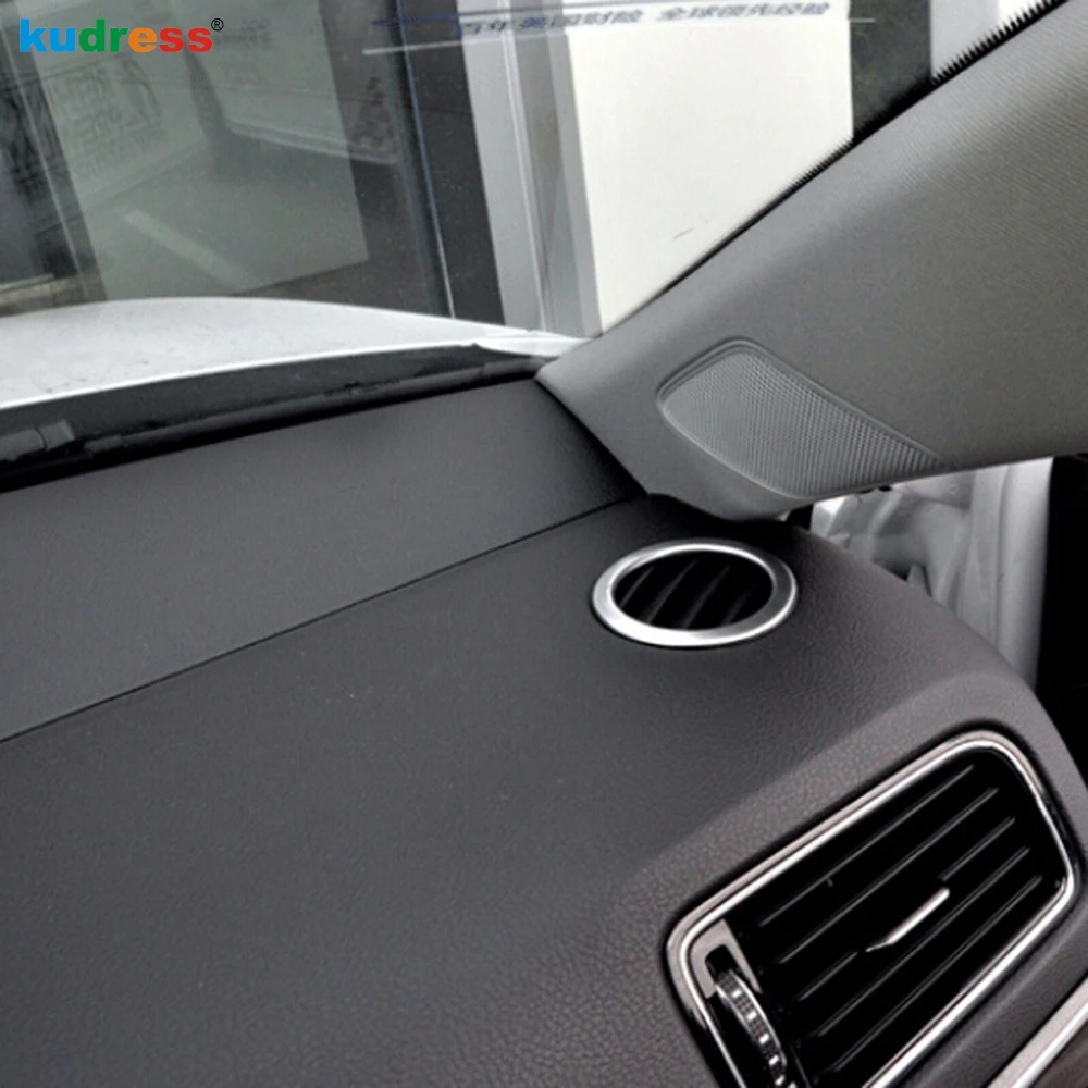 Us 7 46 17 Off For Volkswagen Jetta 6 Mk6 2015 2016 Abs Matte Interior Air Conditioning Ac Vent Cover Trim Decorative Outlet Accessories 2pcs In