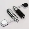 Cherk Chrome Skull Anti-Vibe Foot Pegs Male Mount Heel Rest For Harley Davidson DYNA FXDF FAT BOB FXDC FXDX Sportster XL Softail ► Photo 2/6