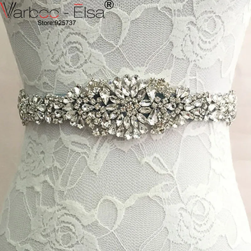Новое поступление уникальный дизайн блестящие свадебные пояса с crystalsbridal sash 2018 ручной работы Сверкают горный хрусталь свадебный пояс