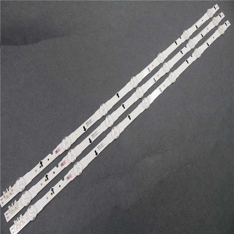 

(New Kit)3pcs 7LEDs 650mm LED backlight strip for samsung 32Inch TV 2014SVS32HD D4GE-320DC0-R3 BN96-35208A 30448A 30446A 30445A