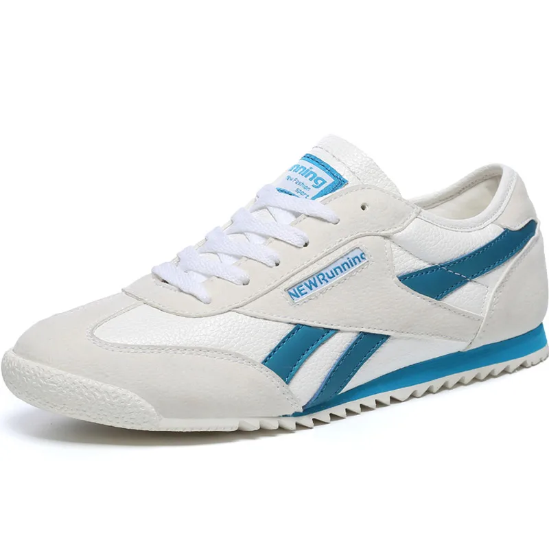 Tanie Hundunsnake szare skórzane buty sportowe męskie męskie buty sportowe kobieta buty do biegania dla mężczyzn lekkie męskie buty sportowe Athletic T622