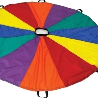 Olympia Sports PS085P Deluxe Parachute - 35 ft. Diameter - 30 Handles (1)