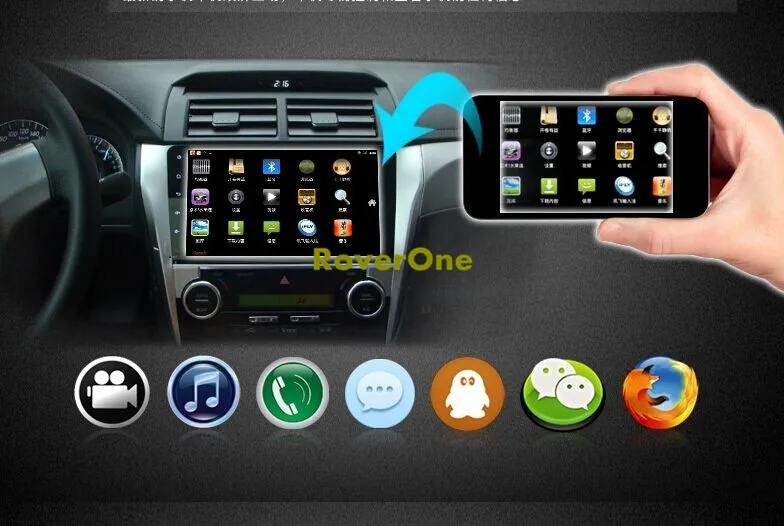 Sale For Toyota Sienna 2015 2016 2017 Android 4.4 Autoradio Car Multimedia Media Player GPS Navigation System Bluetooth Mirror Link 11