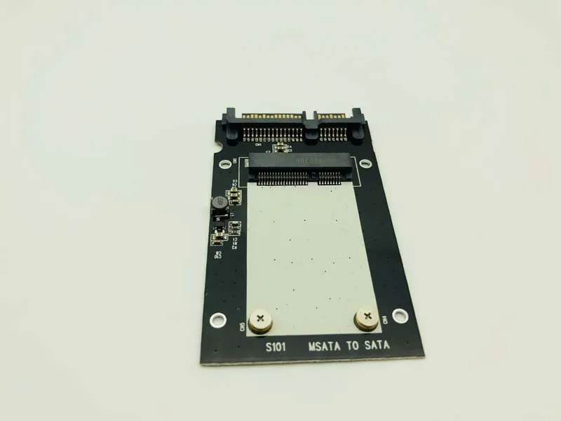 Новая маленькая плата 50 мм mSATA SSD до 2 5 &quotSATA адаптер для диска msata Windows2000/XP/7/8/10 Vista