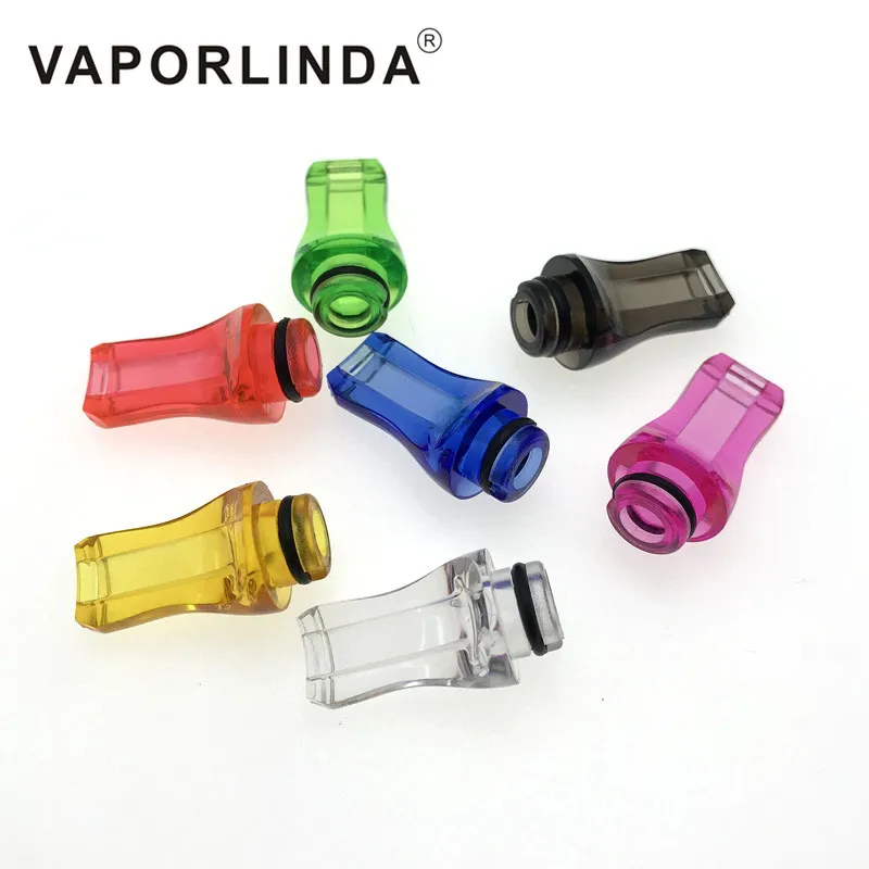 

10PCS Flat Drip Tip 510 for TFV8 Baby Tank Electronic Cigarette 510 RDA RTA Atomizer Vape Mouthpieces