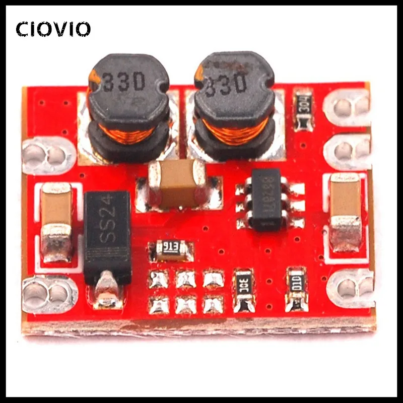 DC-DC Auto Boost Buck Converter Module DC 2.5-15V to DC 3.3V 4.2V 5V 9V 12V Step Up Down Voltage Re