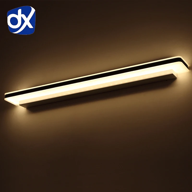 High Brightness Longer LED Mirror Light 0.4M~1.5M AC90-260V Modern Brief Cosmetic Crystal Wall lamp Bathroom Lighting Waterproof | Лампы и
