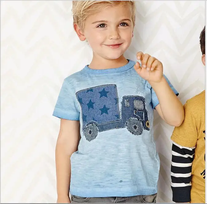 Little maven kids brand clothes 2017 summer baby boys clothes truck print t shirt Cotton brand tee tops 50677 HTB1uFewQFXXXXXCXVXXq6xXFXXXz - Little maven kids brand clothes 2017 summer baby boys clothes truck print t shirt Cotton brand tee tops 50677