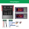 STC-1000 STC-3000, STC-3008, controlador Digital LED de temperatura, termostato, incubadora termorregulador de 12V 24V 110V 220V ► Foto 3/6