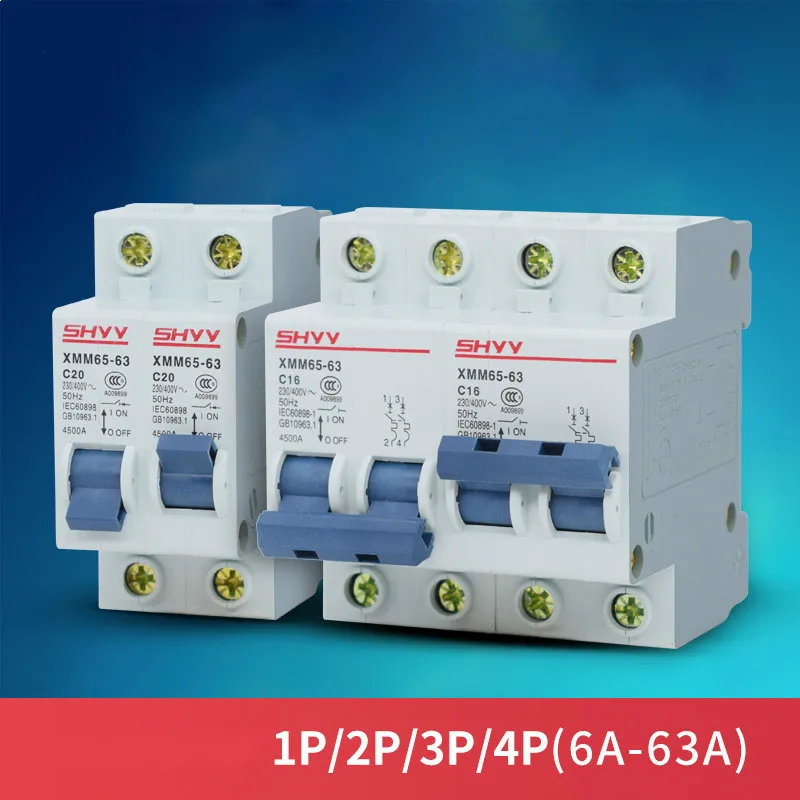 

Supplies Double Power Switch Pressure Regulator Special-purpose Transformation Air Open DZ47 1P2P3P Circuit Breaker