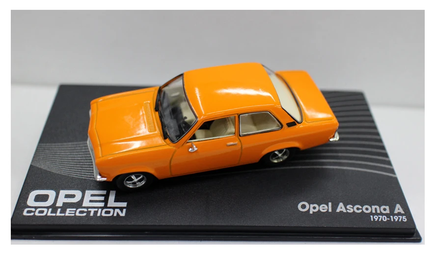 I XO 1:43 OPEL Ascona A 1970-1975 сплав автомобиля игрушки для детей Детские игрушки Модель оригинальная коробка