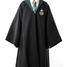 Robe Cape Costume cravate écharpe baguette lunettes Cosplay Costumes Harris déguisement