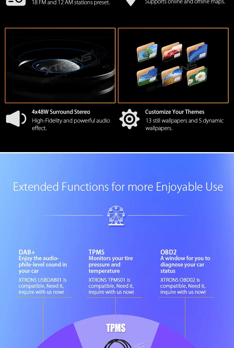 Best Android 8.0 Oreo OS 7"  Car DVD Multimedia for GMC Yukon 2007-2014 & Sierra 2007-2014 & Acadia 2007-2012 with 4GB RAM 32GB ROM 18