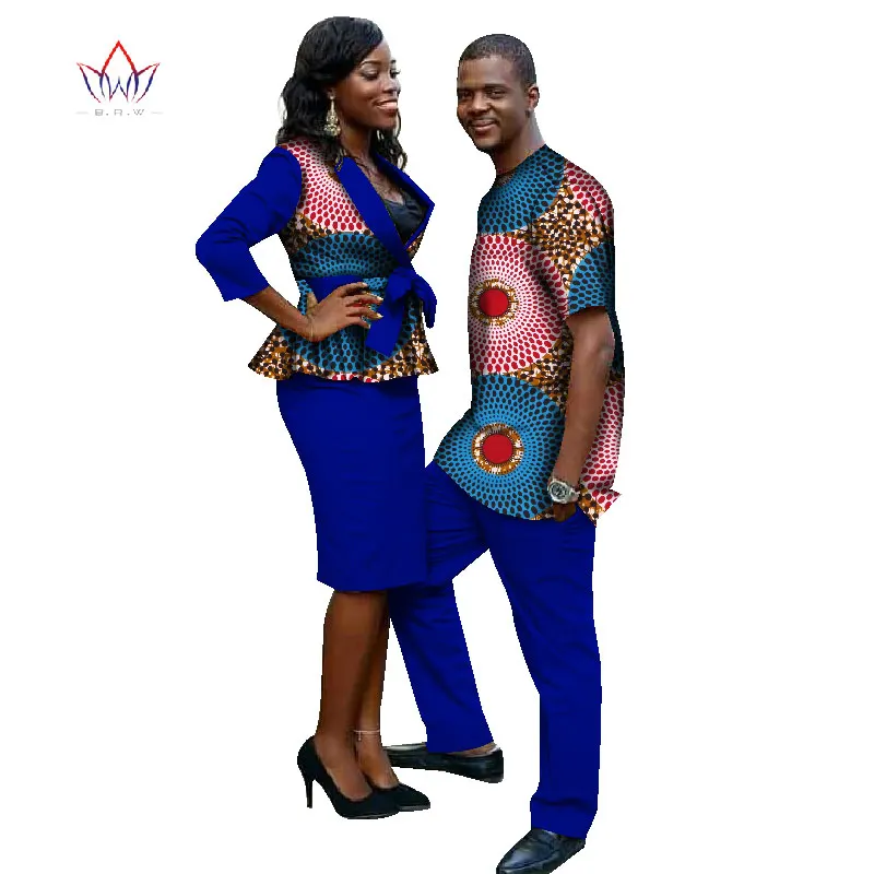 2022 New Lovers Womens Mens African Clothing Two Sets 