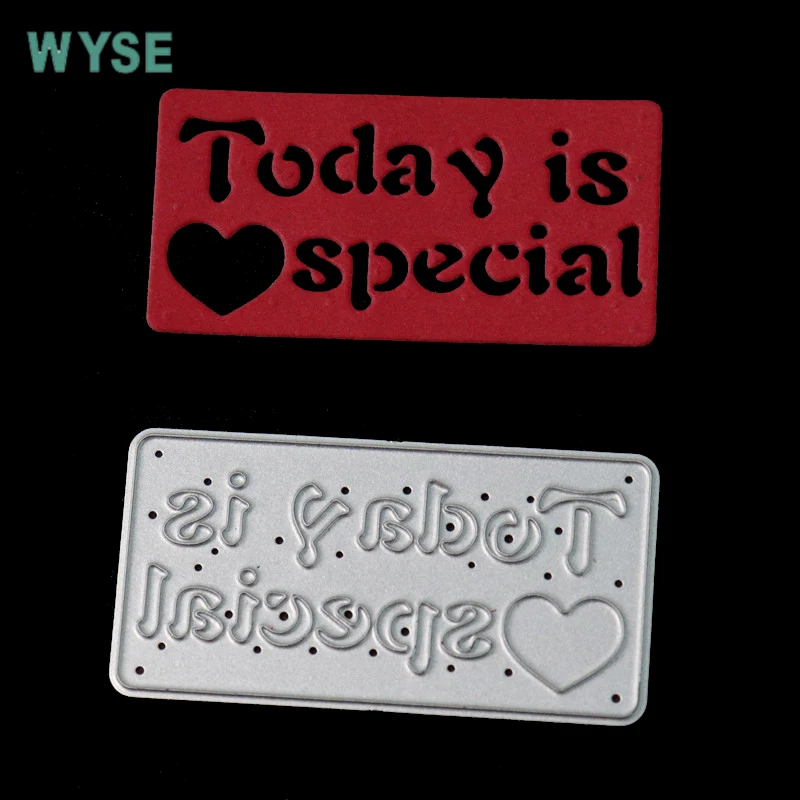 

Today is Special Cutting Die Metal Cutting Dies Craft Dies Stencils for DIY Scrapbooking Photo album Decorative Embossing