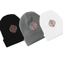 Модная унисекс аниме Fate Stay Night tohsaka Rin Command Mantra Beanie хлопковая вязаная Лыжная Skullies мешковатая шапка зимняя шапка для косплея