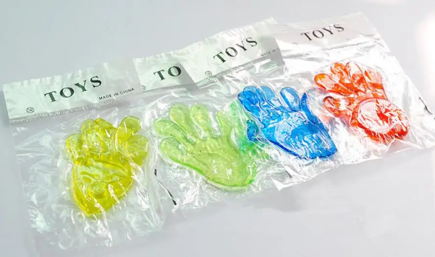 5 шт. новые мягкими Sticky руки ладони вечерние пользу игрушки новинка Призы подарок