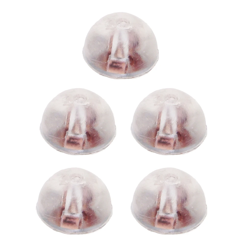 10 Pieces Hypoallergenic Silicone Earring Backs Small Secure Grip for Most Earrings DIY findings Fashion Jewelry Accessories