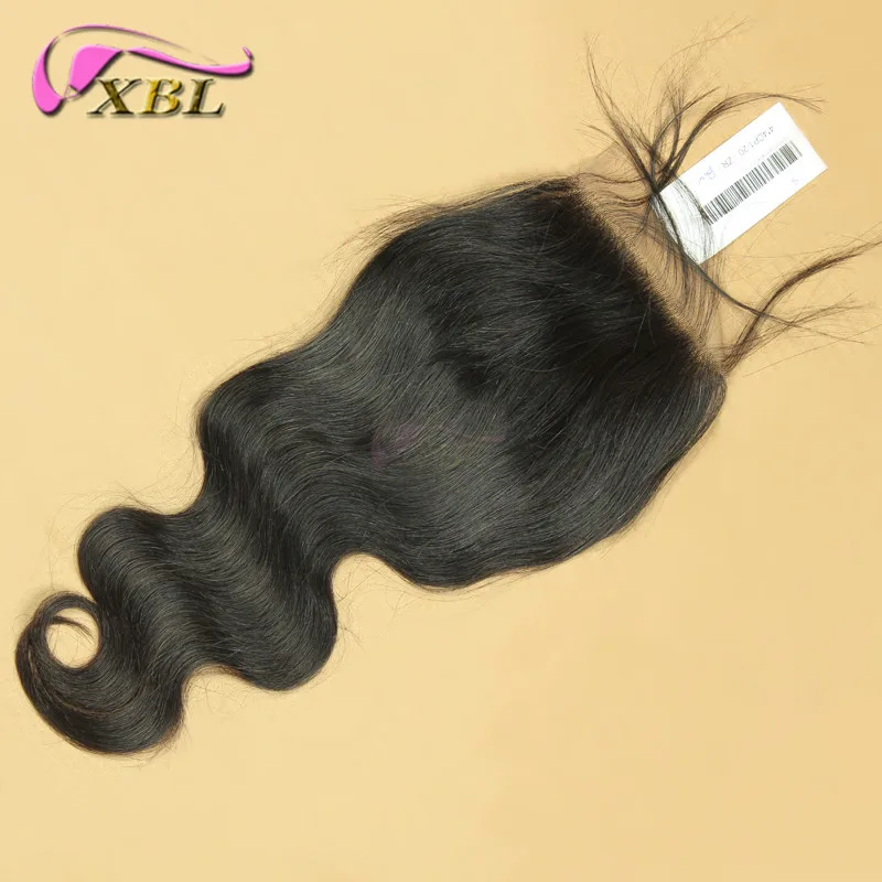 

Peruvian Virgin Hair Body Wave Lace Closure Free/Middle/Three Part Lace Top Closure Virgin Human Hair Lace Closure